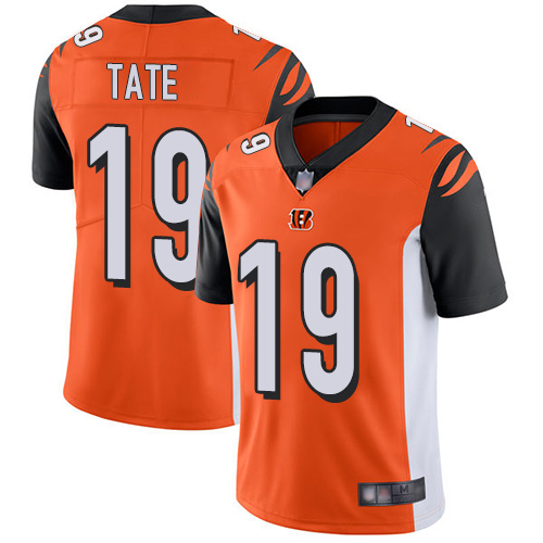 Cincinnati Bengals Limited Orange Men Auden Tate Alternate Jersey NFL Footballl #19 Vapor Untouchable->cincinnati bengals->NFL Jersey